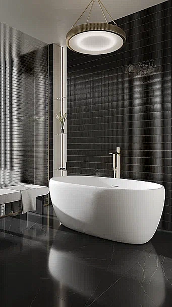 Ванна Salini LUCE S-stone 100122M 150x75 белая купить в интернет-магазине Sanbest