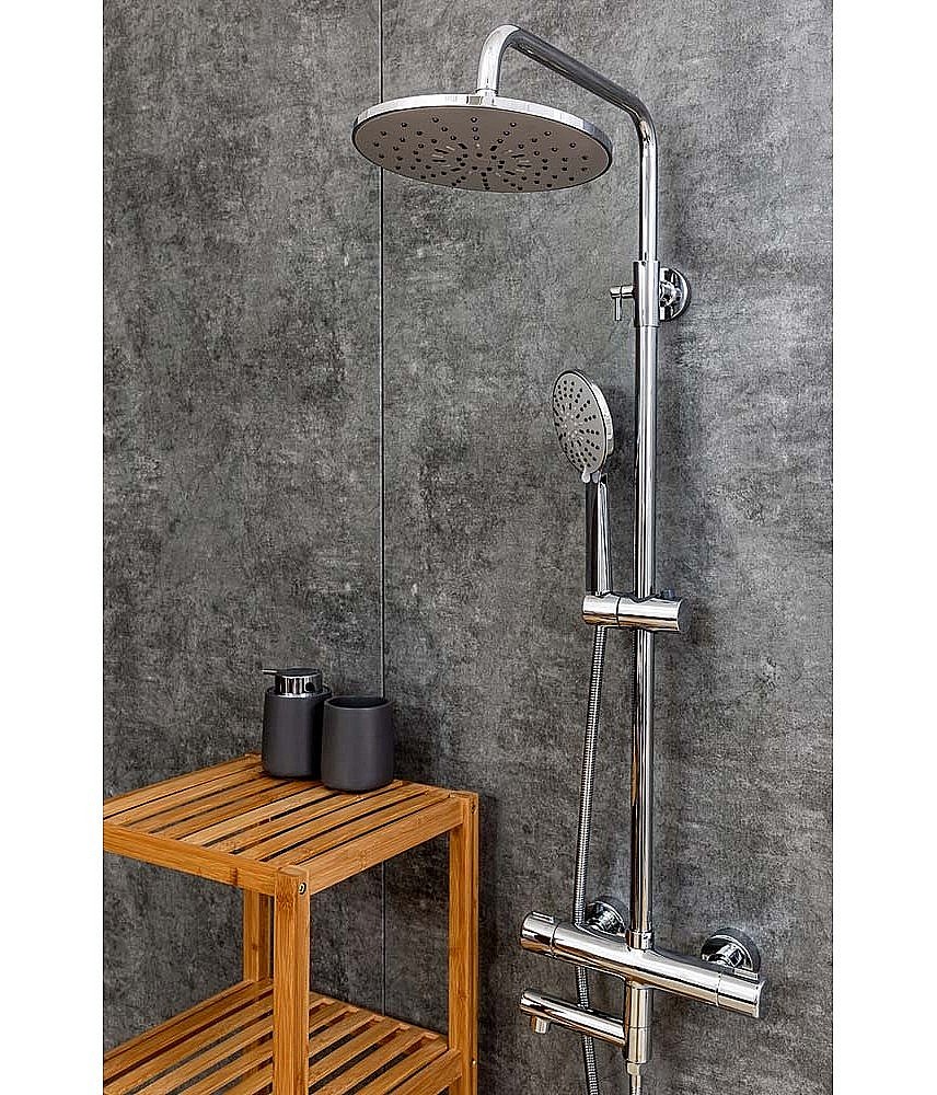 Душевая система Agger Thermo A2461100 хром купить в интернет-магазине сантехники Sanbest