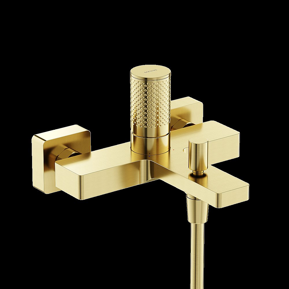 Смеситель для ванны и душа Sancos Nexus SC9014BG брашированное золото купить в интернет-магазине сантехники Sanbest