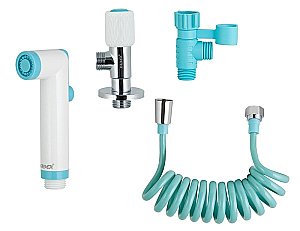 Гигиенический душ Kaiser SH-353 белый/голубой купить в интернет-магазине сантехники Sanbest