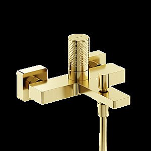 Смеситель для ванны и душа Sancos Nexus SC9014BG брашированное золото купить в интернет-магазине сантехники Sanbest