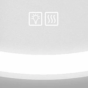 Зеркало с LED-подсветкой и подогревом BelBagno RNG WARM 100 в ванную от интернет-магазине сантехники Sanbest