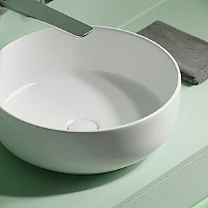 Раковина Sancos Taycan 37,5 CN12003 белая купить в интернет-магазине Sanbest