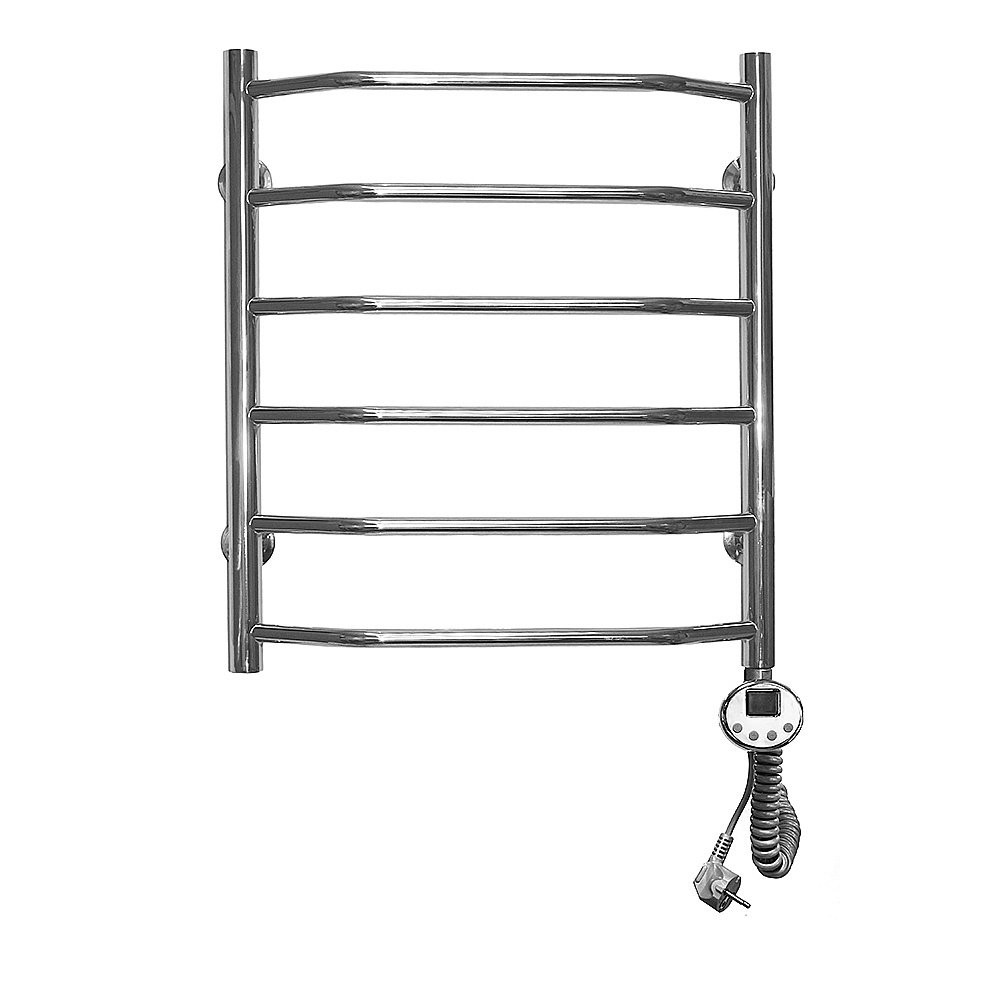 Полотенцесушитель электрический Domoterm Лаура П6 500x600 E хром купить в интернет-магазине сантехники Sanbest