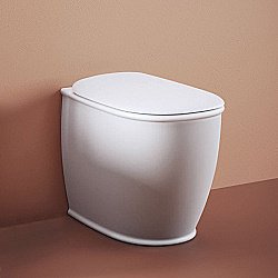 Унитаз приставной Artceram ATELIER ATV002 01 00 белый купить в интернет-магазине Sanbest