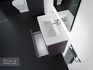 Тумба с раковиной Roca The Gap Original ZRU9302741 70 фиолетовый для ванной в интернет-магазине Sanbest