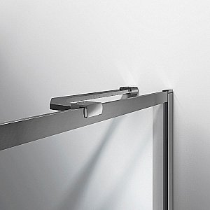 Шторка для ванны Vincea VSB-41700CLGM 70×140 стекло прозрачное/профиль вороненая сталь купить в интернет-магазине Sanbest