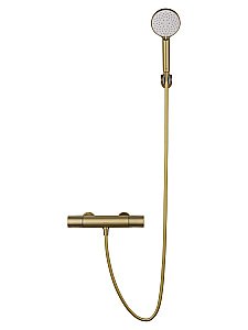 Смеситель для душа с термостатом WONZON & WOGHAND INN 2 WW-A2006-A-BG золото брашированное купить в интернет-магазине сантехники Sanbest