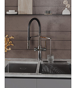 Смеситель для кухни Agger Elegant A3252500 хром глянцевый купить в интернет-магазине сантехники Sanbest