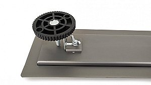 Душевой лоток Esbano Meta 80 M-RAIN-80GM ESTRMETRAIN80GM оружейная сталь купить в интернет-магазине Sanbest