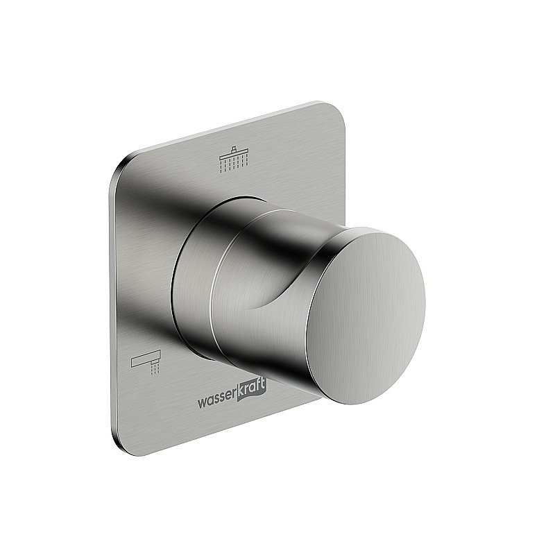 Дивертор Wasserkraft Spree A273 3 выхода, никель для смесителя в интернет-магазине сантехники Sanbest