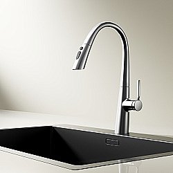 Смеситель для кухни Vincea VKF-176CH хром купить в интернет-магазине сантехники Sanbest