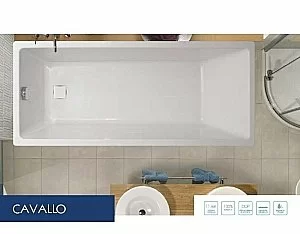 Ванна акриловая Vagnerplast Cavallo 180x80 купить в интернет-магазине Sanbest