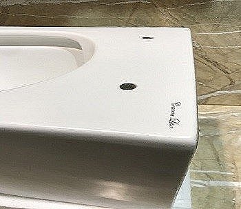 Унитаз подвесной CeramaLux 5171MW белый матовый, безободковый, с крышкой микролифт купить в интернет-магазине Sanbest