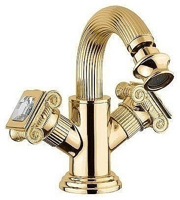 Смеситель для биде Cezares OLIMP-BS2-03/24-Sw золото купить в интернет-магазине сантехники Sanbest