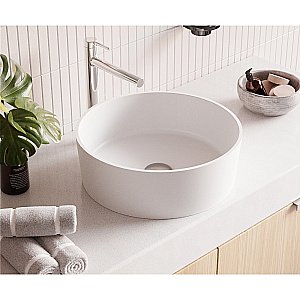 Раковина накладная WhiteCross AGATE 40,5 0701.040040.200 белая матовая купить в интернет-магазине Sanbest