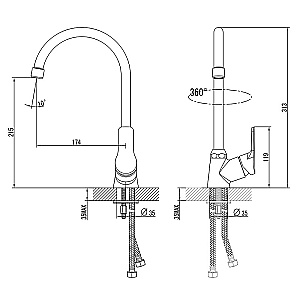 Инсталляция для унитаза Azario AZ-8010-1000 купить в интернет-магазине сантехники Sanbest