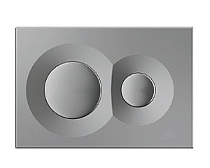 Кнопка для инсталляции ISVEA Dome 54DM0101I матовый хром купить в интернет-магазине сантехники Sanbest