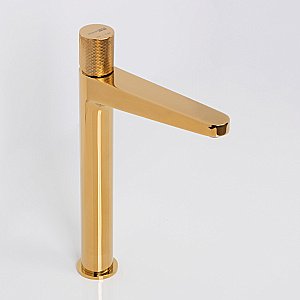 Смеситель для раковины WasserKRAFT Ems 7600 7603H золото купить в интернет-магазине сантехники Sanbest