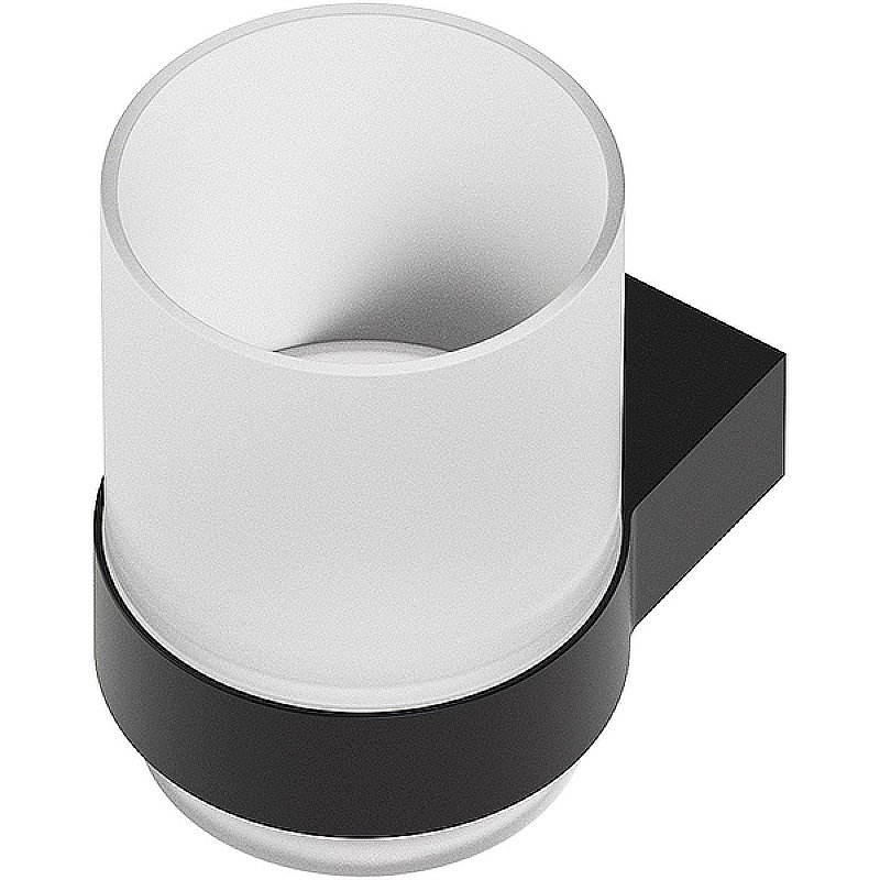 Стакан для зубных щеток Artwelle Schwarz 7721 черный купить в интернет-магазине сантехники Sanbest