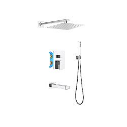 Душевая система Aquatek Либра AQ1673CR хром купить в интернет-магазине сантехники Sanbest