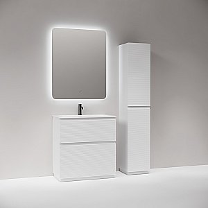 Тумба с раковиной Sancos FOLK Floor FL80FW/CN7012 80 Bianco для ванной в интернет-магазине Sanbest