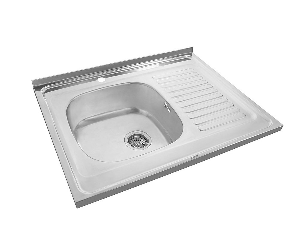 Мойка кухонная Kaiser KSS-8060 хром купить в интернет-магазине сантехники Sanbest