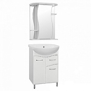 Тумба с раковиной Style Line Эко Волна №11 55 для ванной в интернет-магазине Sanbest