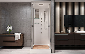 Душевая кабина AvaCan V Серия V8015 80х80 с гидромассажем и электрикой купить в интернет-магазине Sanbest