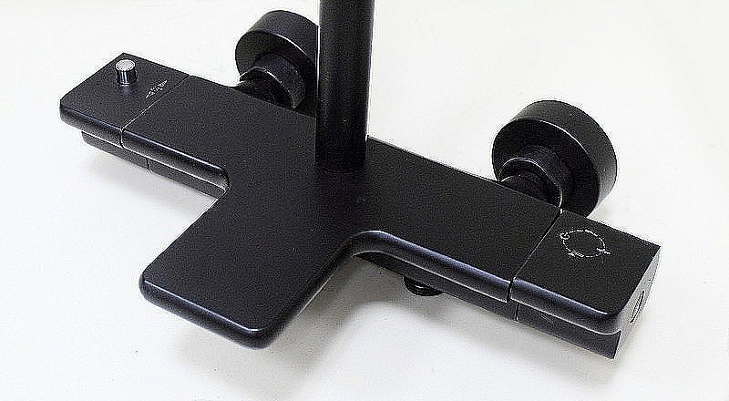 Душевая система Kaiser Elite 01182-2 черная купить в интернет-магазине сантехники Sanbest