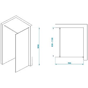 Душевая система RGW Shower Panels SP-6143-01 50140801-01 хром купить в интернет-магазине сантехники Sanbest