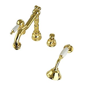 Смеситель для ванны Migliore Oxford ML.OXF-6355.BI золото купить в интернет-магазине сантехники Sanbest