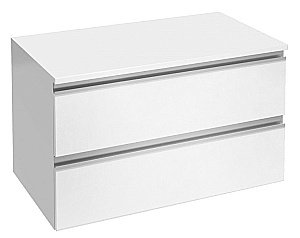 Нижняя тумба Jacob Delafon VOX EB2061-RA-N18 80 белый глянец для ванной в интернет-магазине сантехники Sanbest