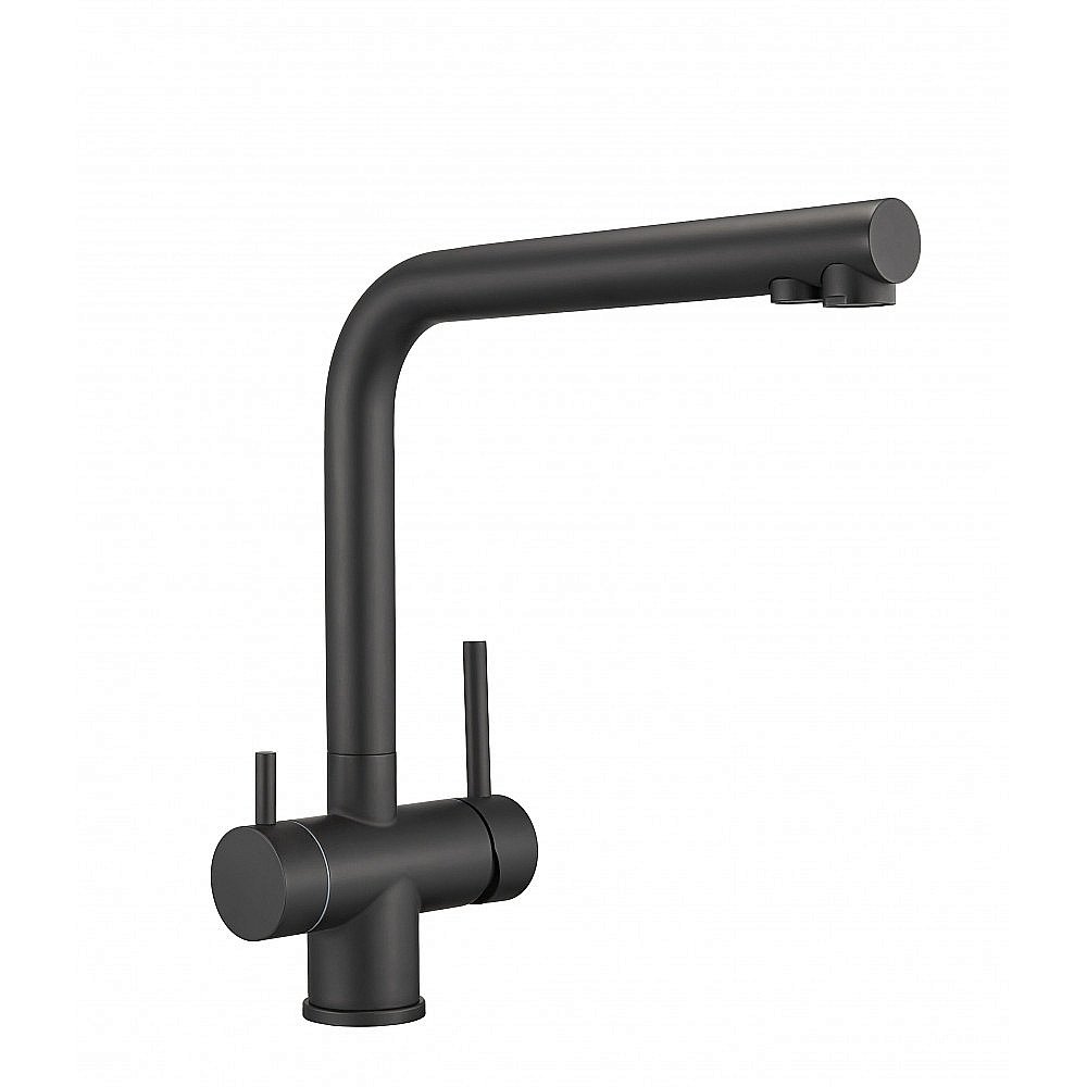 Смеситель для кухни Milacio Ultra MCU.558.TB черный купить в интернет-магазине сантехники Sanbest