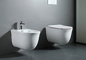 Биде Aquatek Классик AQ1160-00 белое купить в интернет-магазине Sanbest