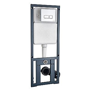 Унитаз с инсталляцией WeltWasser MARBERG 410 + BAARBACH 004 GL-WT + MAR 410 SE купить в интернет-магазине Sanbest