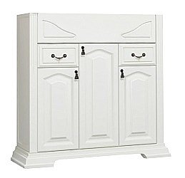 Тумба под раковину Опадирис Риспекто 80 00-00006024 белая матовая купить в интернет-магазине сантехники Sanbest