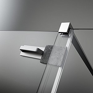 Душевой уголок Radaway Furo KDJ 130x100 R стекло прозрачное/профиль хром купить в интернет-магазине Sanbest