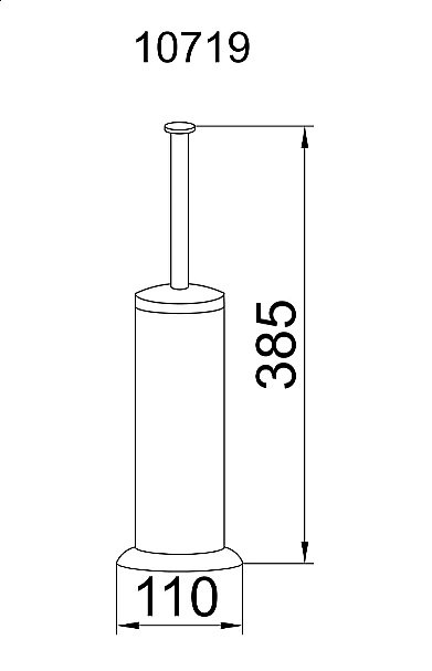 Ершик Boheme Puro 10719 купить в интернет-магазине сантехники Sanbest