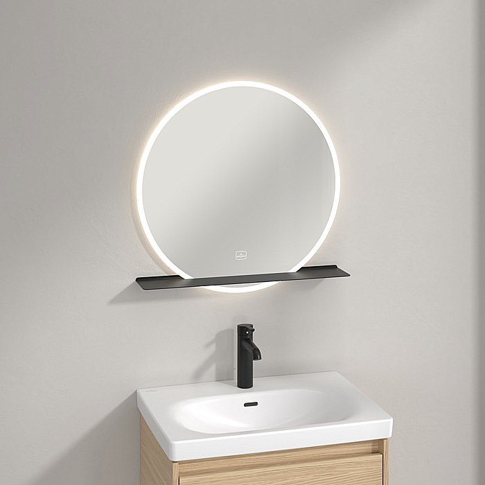 Зеркало Villeroy&Boch More to See Lite+ A4846500 65x65 в ванную от интернет-магазине сантехники Sanbest