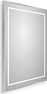Зеркало BelBagno Kraft SPC-KRAFT-600-800-LED-TCH-WARM сатин в ванную от интернет-магазине сантехники Sanbest