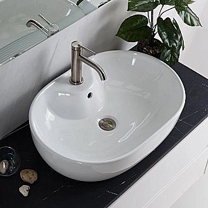 Раковина накладная Belbagno 60 BB1151 белая купить в интернет-магазине Sanbest