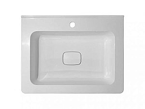 Раковина Эстет Каре Люкс 60 ФР-00006472 белая купить в интернет-магазине Sanbest