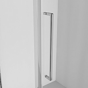 Душевой уголок Niagara Nova NG-66-11A/NG-A80-34 110х80 стекло прозрачное/профиль хром купить в интернет-магазине Sanbest