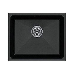Кухонная мойка Paulmark LUMI 55UNI LU55-BL черный купить в интернет-магазине сантехники Sanbest