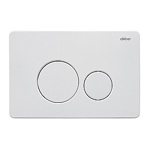 Унитаз подвесной ABBER Bequem AC1131TC-AC0105-AC0121MW белый/кнопка белая матовая, с крышкой микролифт, с инсталляцией, безободковый, слив-торнадо купить в интернет-магазине Sanbest