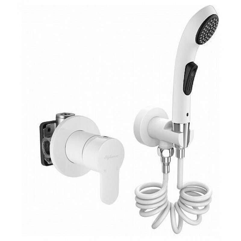Гигиенический душ Elghansa Dynamic 34R1083-White (Set-51) белый купить в интернет-магазине сантехники Sanbest