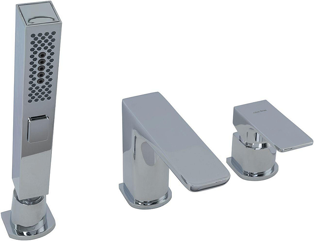 Смеситель для ванны Allen Brau Infinity 5.21008-BN никель брашированный купить в интернет-магазине сантехники Sanbest