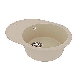 Кухонная мойка Lemark Lacha 620 9910050 бежевая купить в интернет-магазине сантехники Sanbest