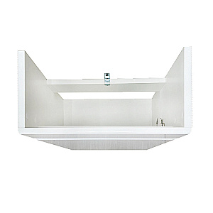 Тумба с раковиной Azario Эстима 40Н CS00094580 белая правая для ванной в интернет-магазине Sanbest